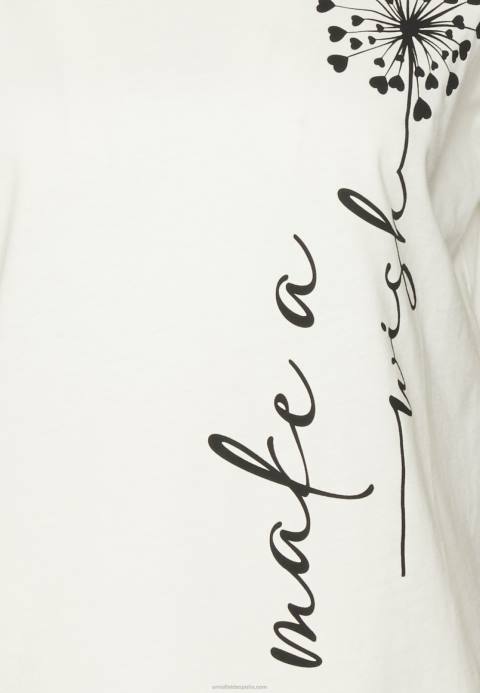 mujer camiseta estampada blanco roto Anna Field 84Z8370