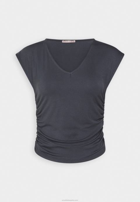 mujer camiseta estampada gris Anna Field 84Z8351