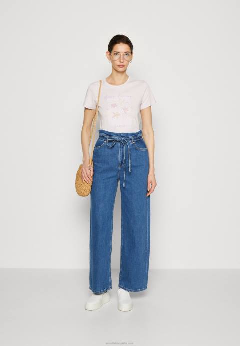 mujer camiseta estampada lila Anna Field 84Z8345