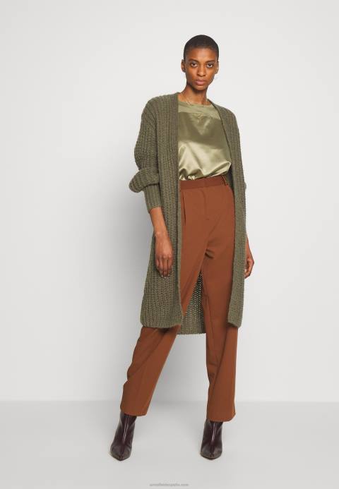 mujer camiseta estampada martini verde oliva Anna Field 84Z8256