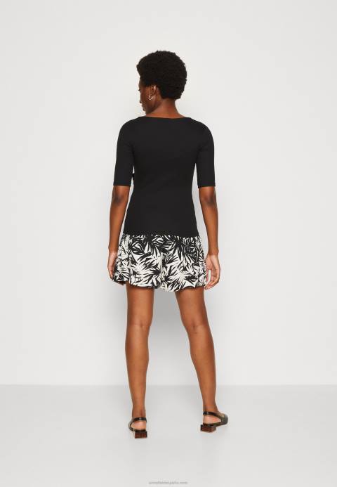mujer camiseta estampada negra Anna Field 84Z8268