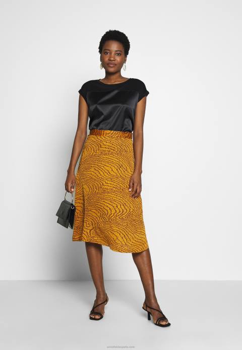 mujer camiseta estampada negra Anna Field 84Z8274