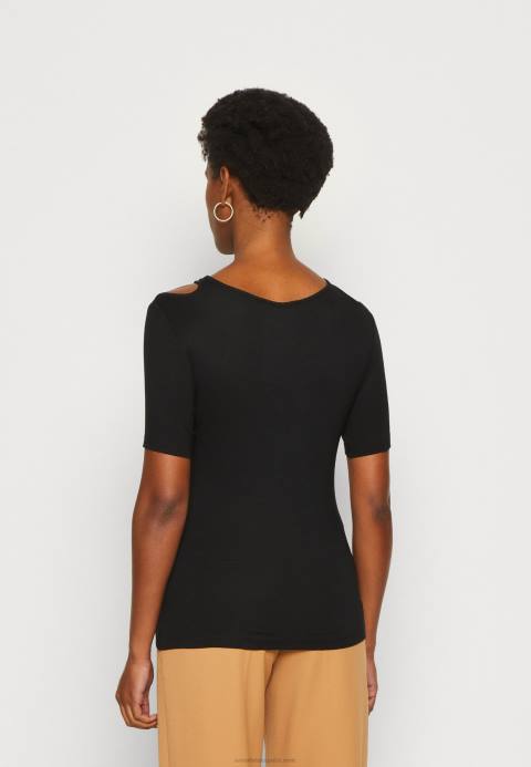 mujer camiseta estampada negra Anna Field 84Z8307