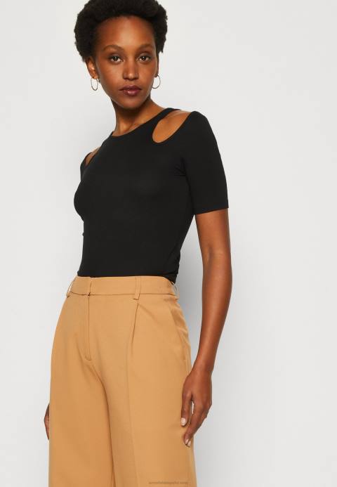 mujer camiseta estampada negra Anna Field 84Z8307