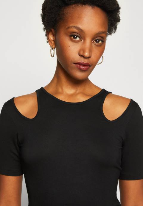 mujer camiseta estampada negra Anna Field 84Z8307