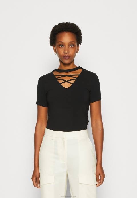 mujer camiseta estampada negra Anna Field 84Z8325