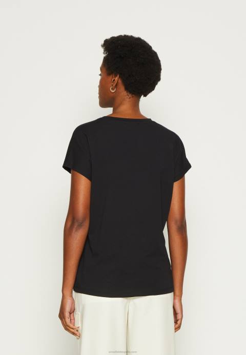 mujer camiseta estampada negra Anna Field 84Z8331