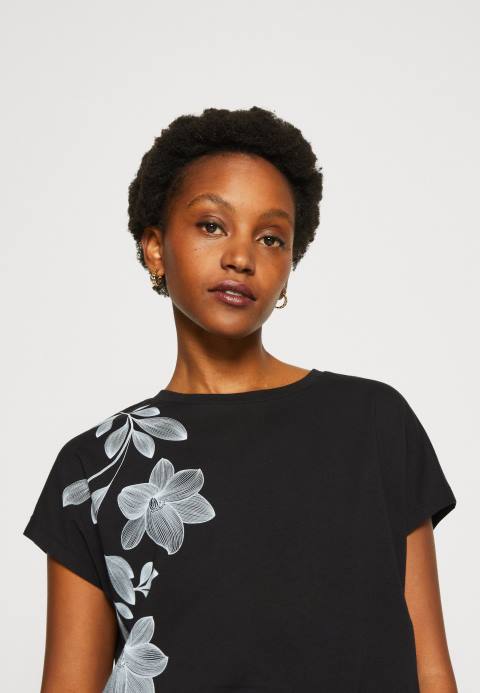 mujer camiseta estampada negra Anna Field 84Z8331