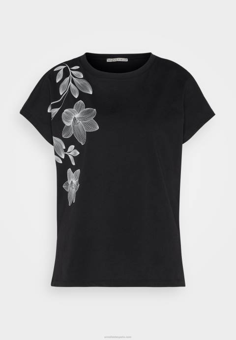 mujer camiseta estampada negra Anna Field 84Z8331