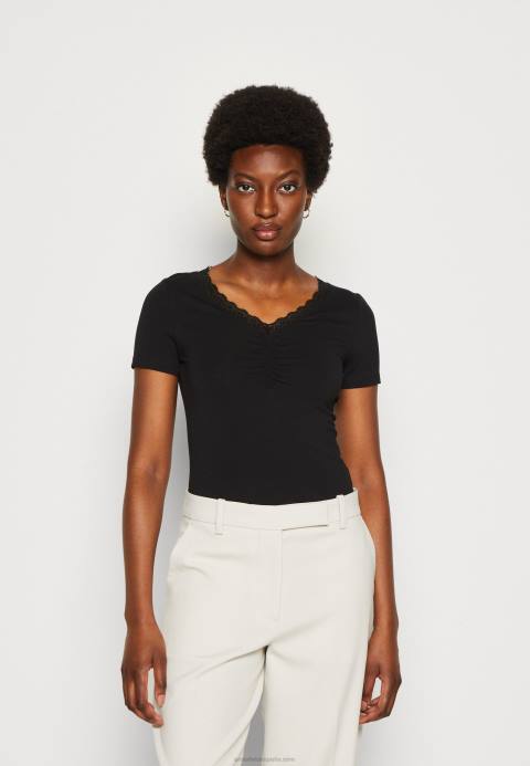 mujer camiseta estampada negra Anna Field 84Z8353