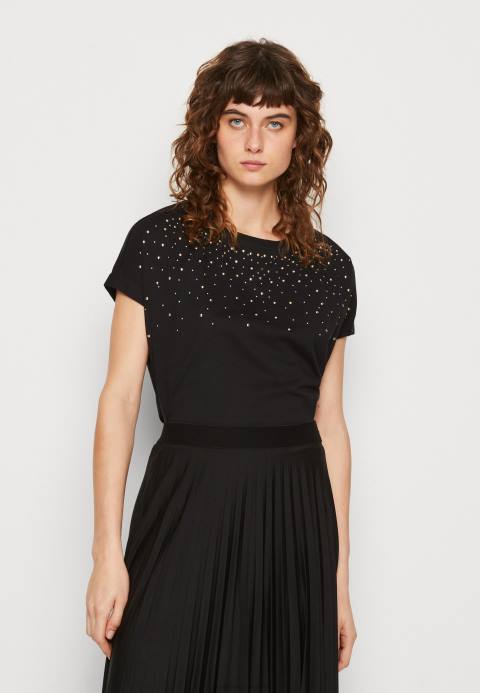 mujer camiseta estampada negra Anna Field 84Z8358