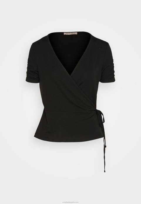 mujer camiseta estampada negra Anna Field 84Z8361