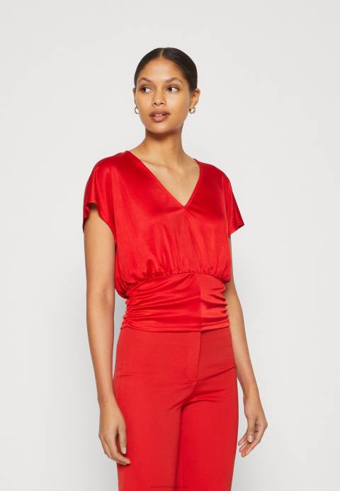 mujer camiseta estampada roja Anna Field 84Z8303