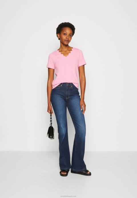 mujer camiseta estampada rosa Anna Field 84Z8269