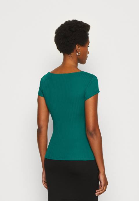 mujer camiseta estampada verde oscuro Anna Field 84Z8240