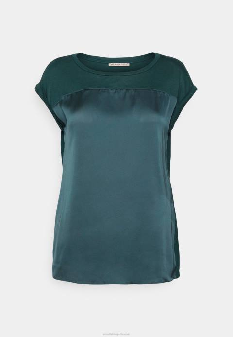 mujer camiseta estampada verde oscuro Anna Field 84Z8241