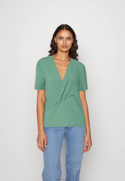 mujer camiseta estampada verde oscuro Anna Field 84Z8359