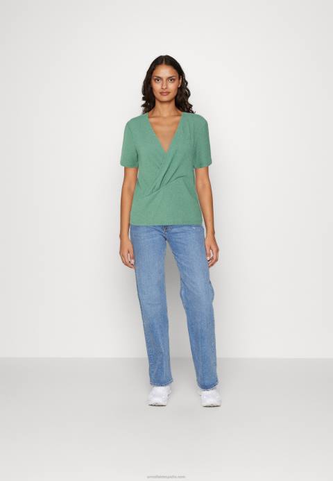 mujer camiseta estampada verde oscuro Anna Field 84Z8359