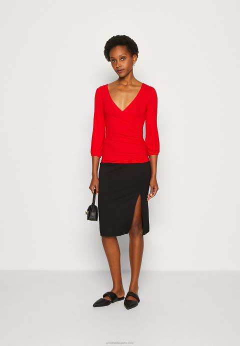 mujer camiseta manga larga roja Anna Field 84Z8529