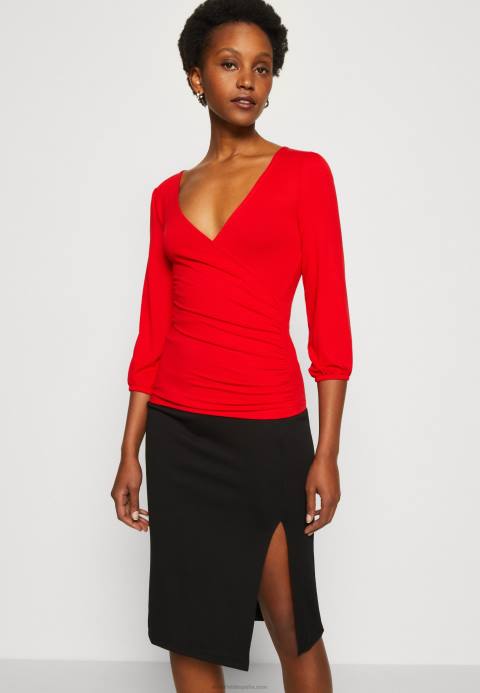 mujer camiseta manga larga roja Anna Field 84Z8529