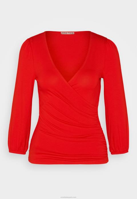 mujer camiseta manga larga roja Anna Field 84Z8529