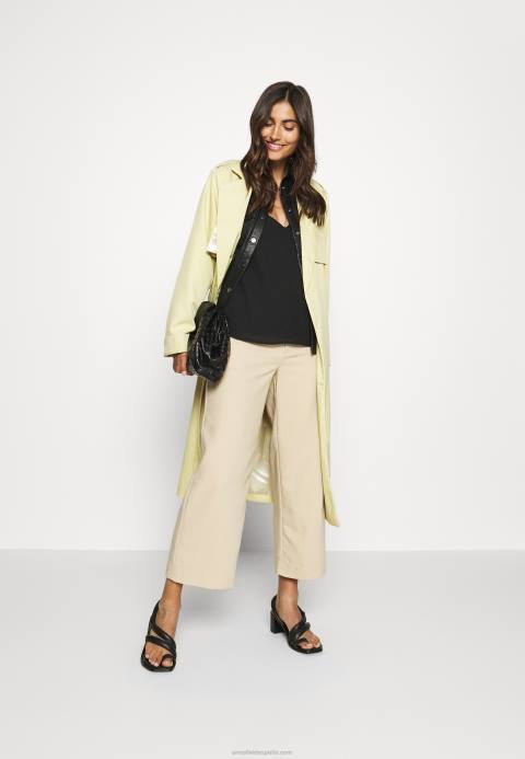 mujer negro superior Anna Field 84Z8382