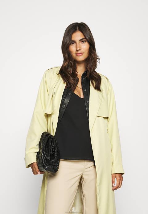 mujer negro superior Anna Field 84Z8382