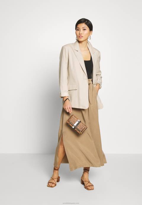 mujer negro superior Anna Field 84Z8384