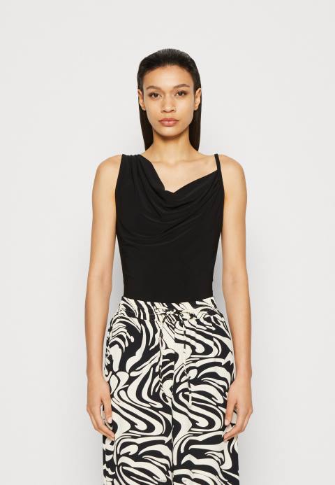 mujer negro superior Anna Field 84Z8386