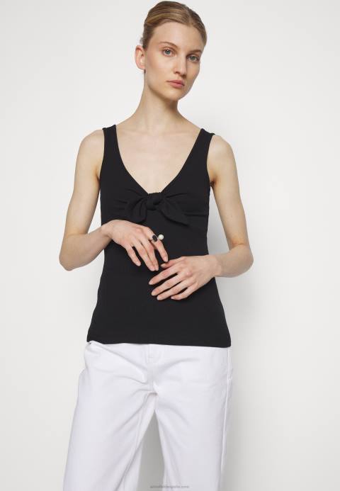 mujer negro superior Anna Field 84Z8400