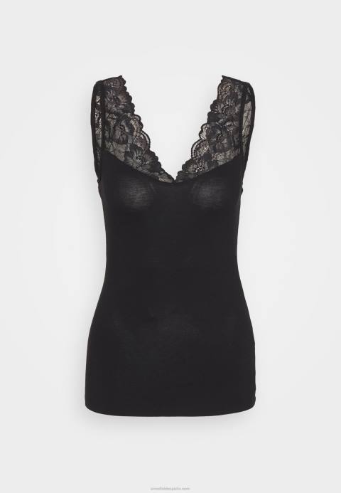 mujer negro superior Anna Field 84Z8402