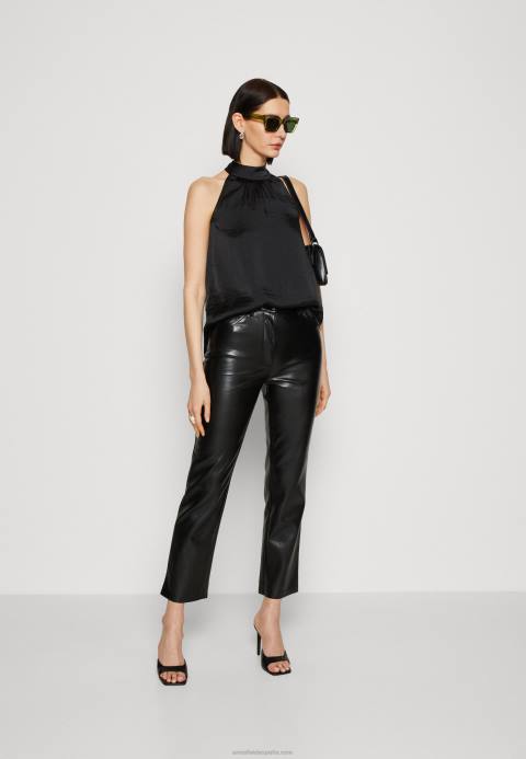 mujer negro superior Anna Field 84Z8403