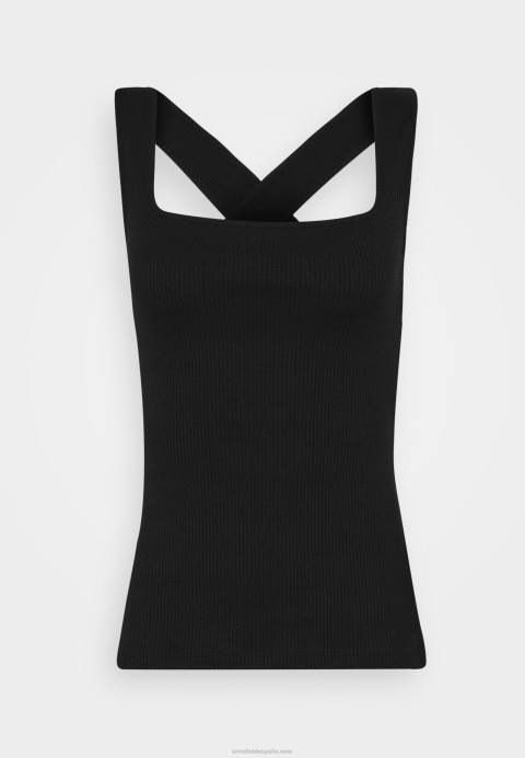 mujer negro superior Anna Field 84Z8411