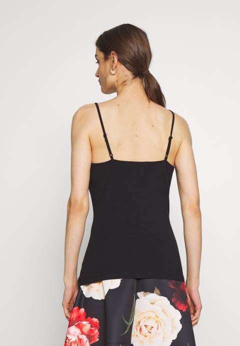 mujer negro superior Anna Field 84Z8415