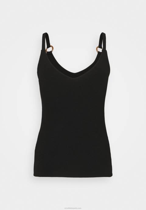 mujer negro superior Anna Field 84Z8424