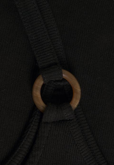 mujer negro superior Anna Field 84Z8424