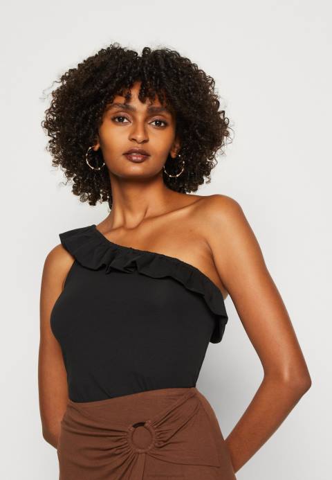 mujer negro superior Anna Field 84Z8430