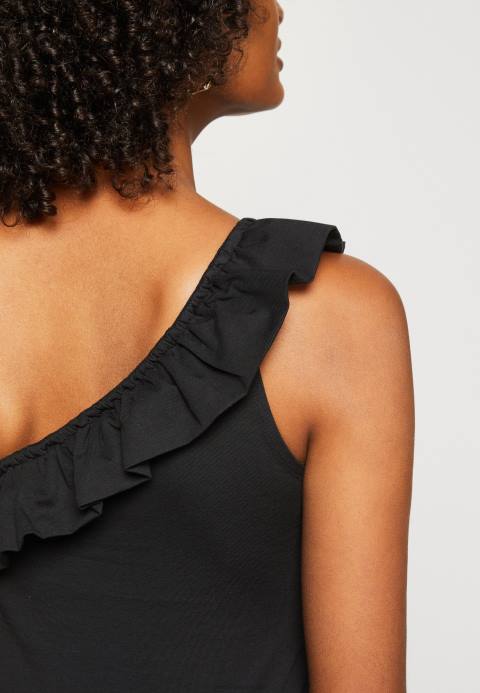 mujer negro superior Anna Field 84Z8430