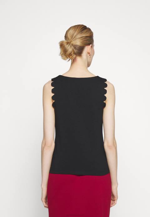 mujer negro superior Anna Field 84Z8439