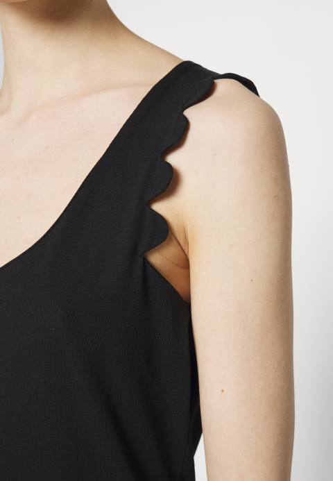 mujer negro superior Anna Field 84Z8439