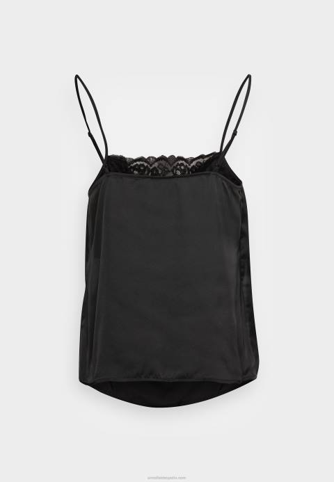 mujer negro superior Anna Field 84Z8447