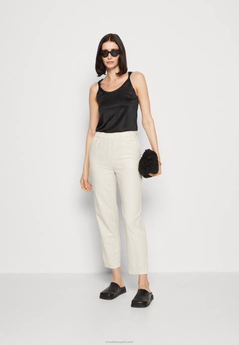 mujer negro superior Anna Field 84Z8453