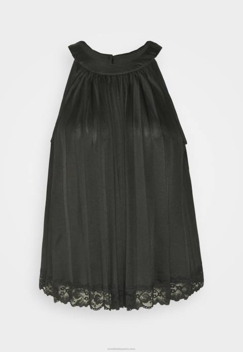 mujer negro superior Anna Field 84Z8457