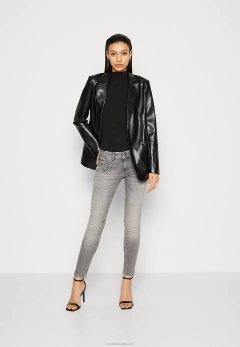 mujer negro superior Anna Field 84Z8466