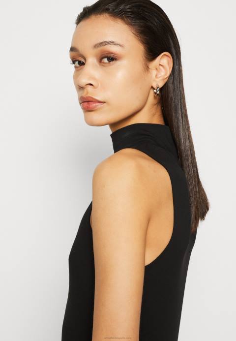 mujer negro superior Anna Field 84Z8466