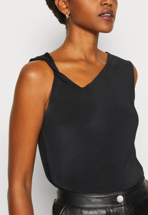 mujer negro superior Anna Field 84Z8474