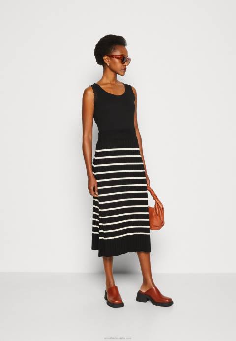 mujer negro superior Anna Field 84Z8496