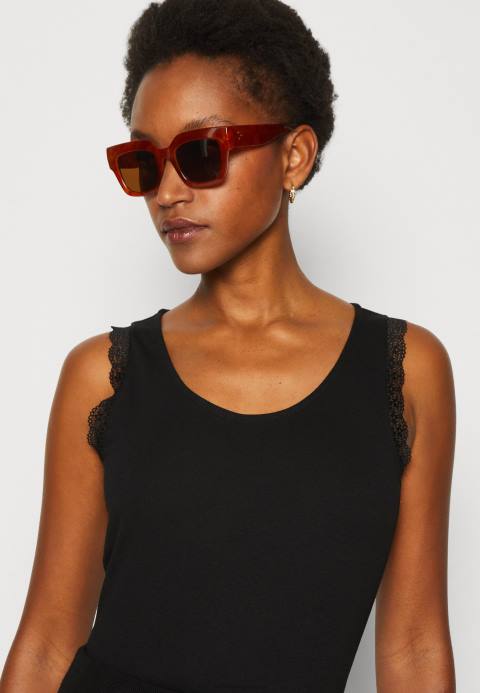 mujer negro superior Anna Field 84Z8496