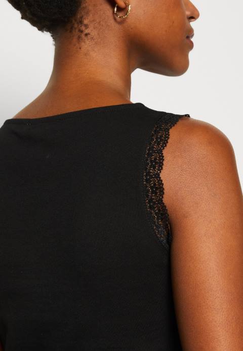 mujer negro superior Anna Field 84Z8496