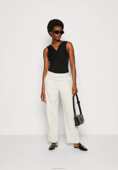 mujer negro superior Anna Field 84Z8498